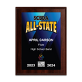 2024 SCBDA All-State 8x10 Plaque