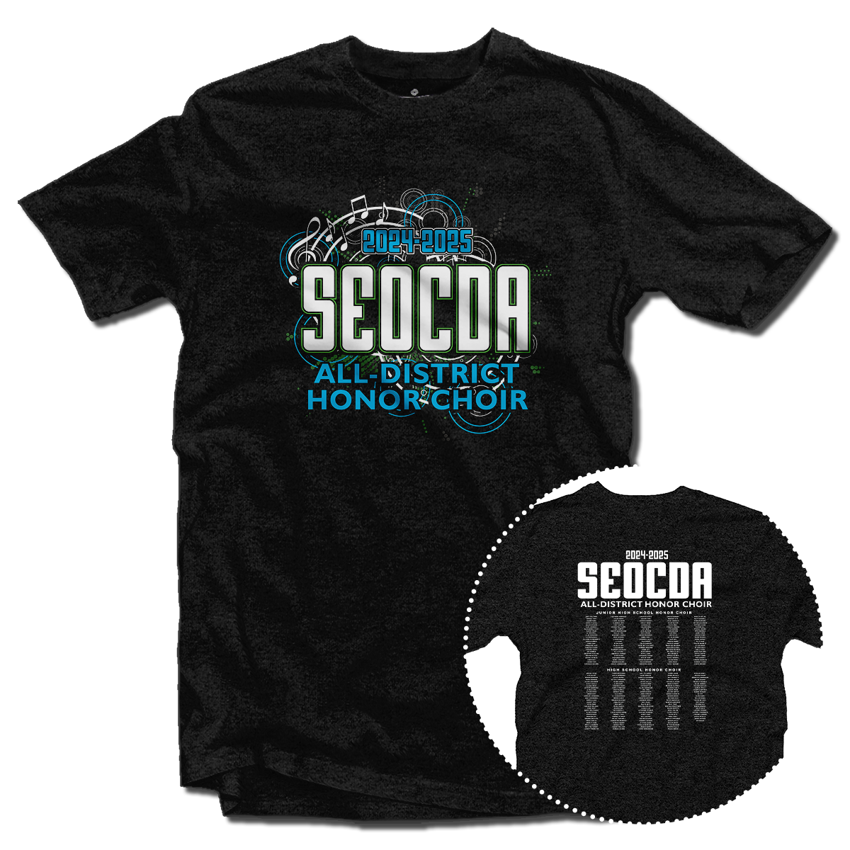 2024 SEOCDA All District Honor Choir T-Shirt