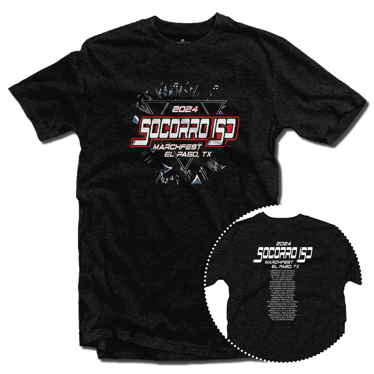 2024 Socorro ISD Marchfest T-Shirt