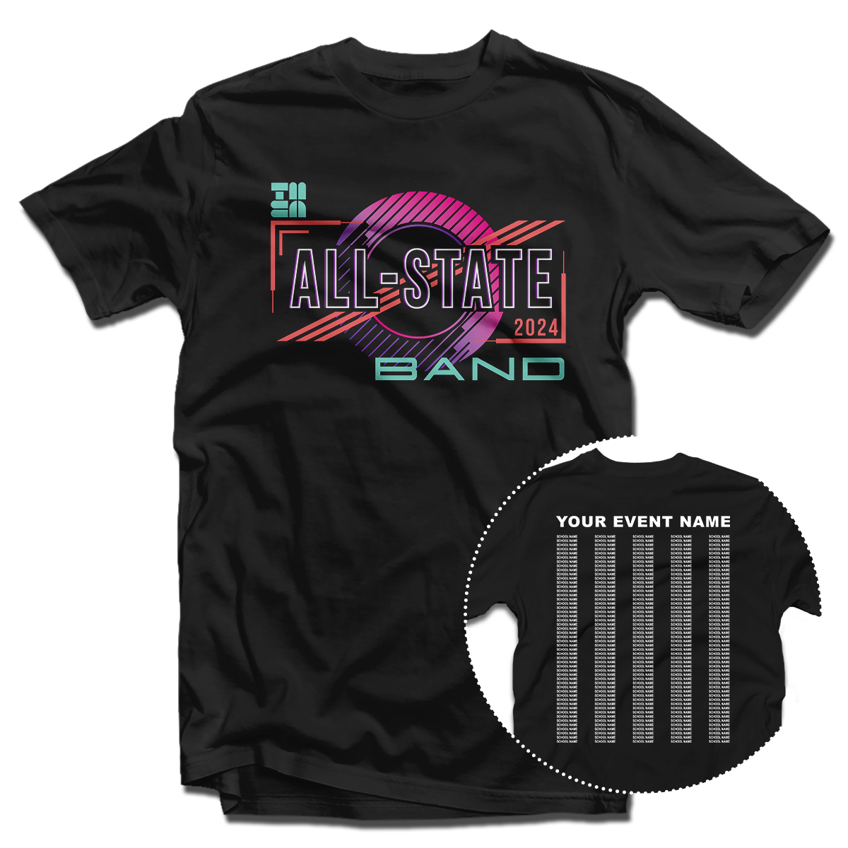 2024 TMEA Band All-State T-Shirt
