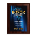 2024-2025 TPSMEA Honor Choir 6x8 Plaque