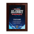 2024-2025 Volusia All-County Elementary Showcase 6x8 Plaque