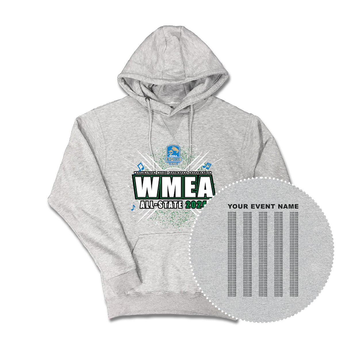 2024 WMEA (Washington) All-State Hoodie