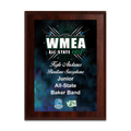 2024 WMEA (Washington) Junior All-State 6x8 Plaque