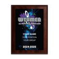 2024-2025 WTVMEA All Northwest Honor Choir 6x8 Plaque