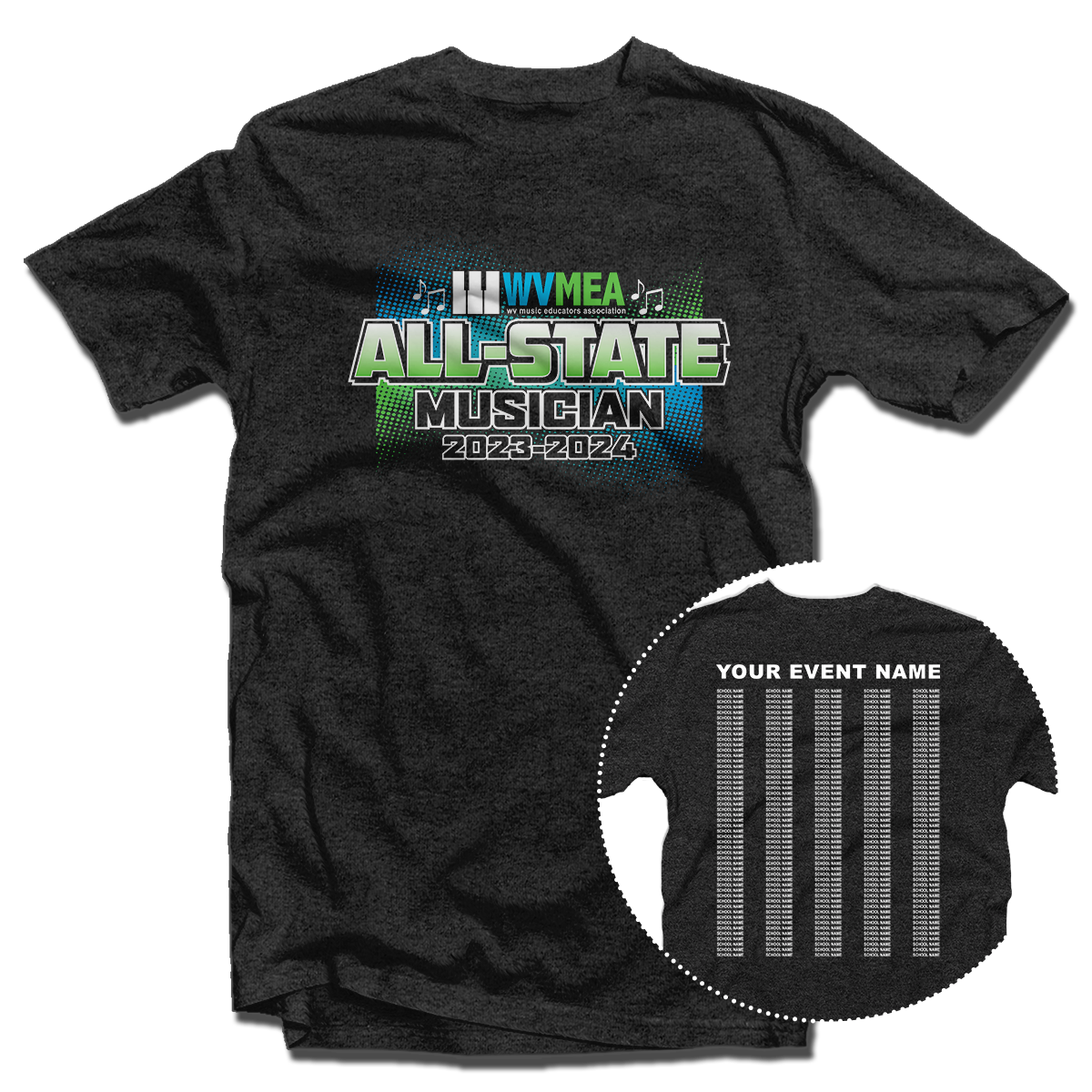 2024 WVMEA All-State T-Shirt