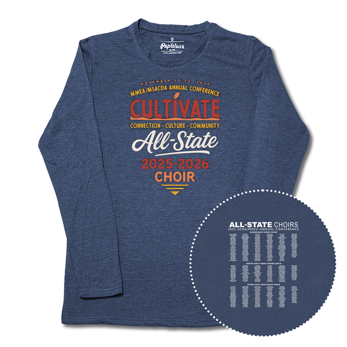 2025-2026 MMEA All-State Choir Long Sleeve