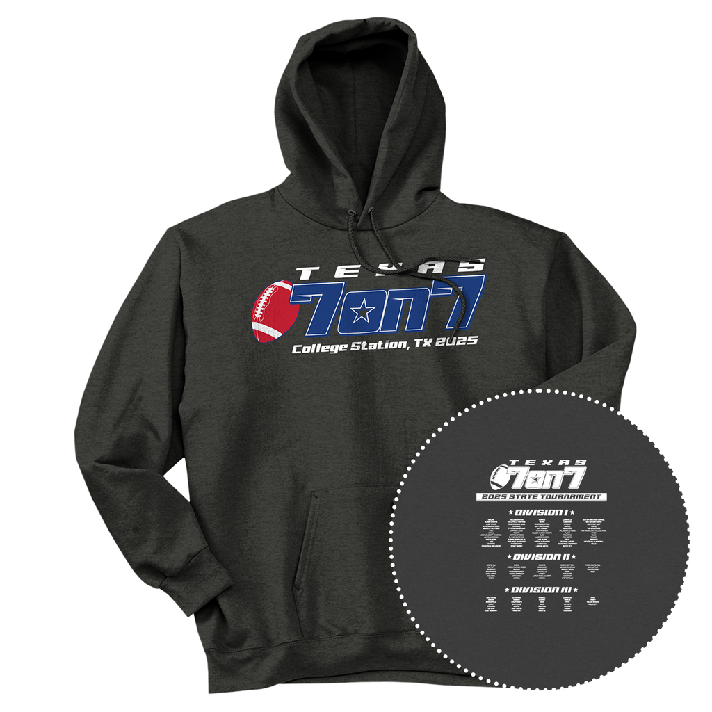 2025 Texas 7 on 7 Football Hoodie