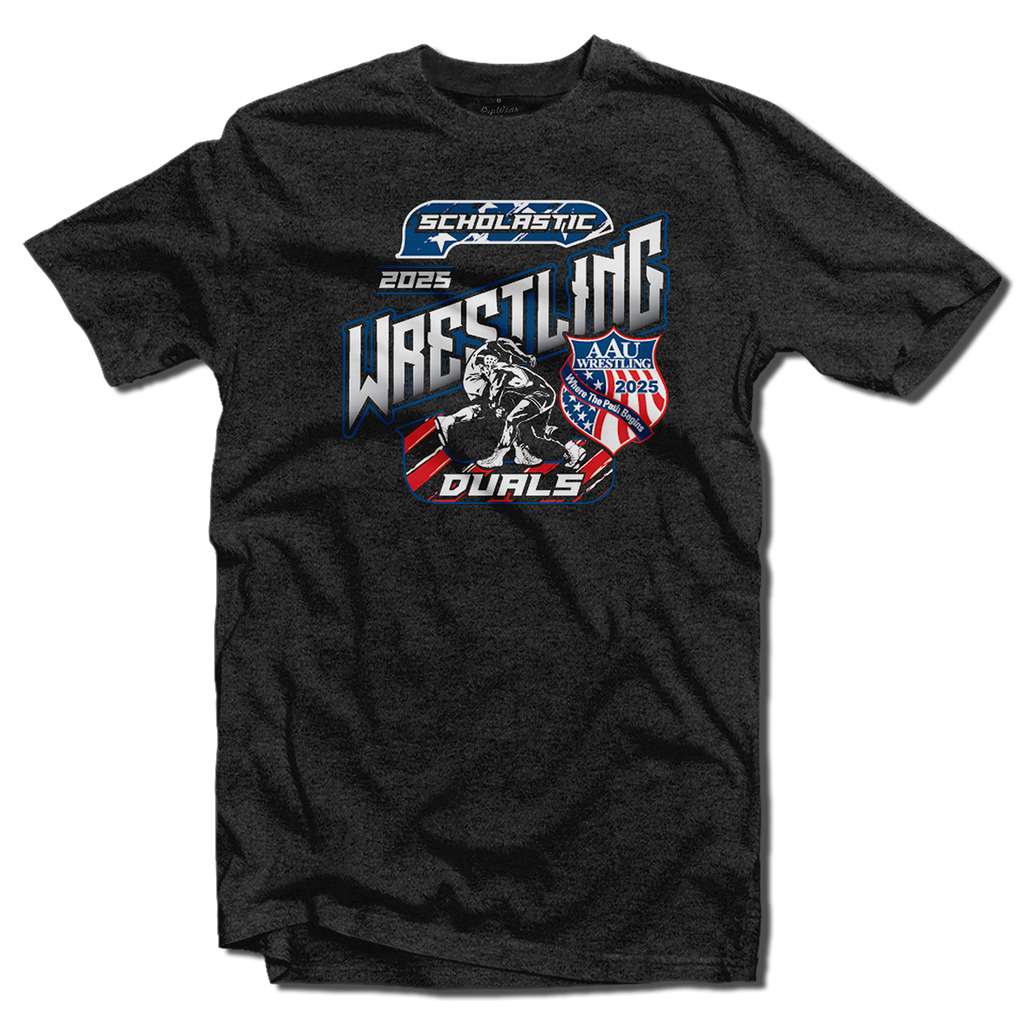 2025 AAU Wrestling Scholastic Duals T-Shirt