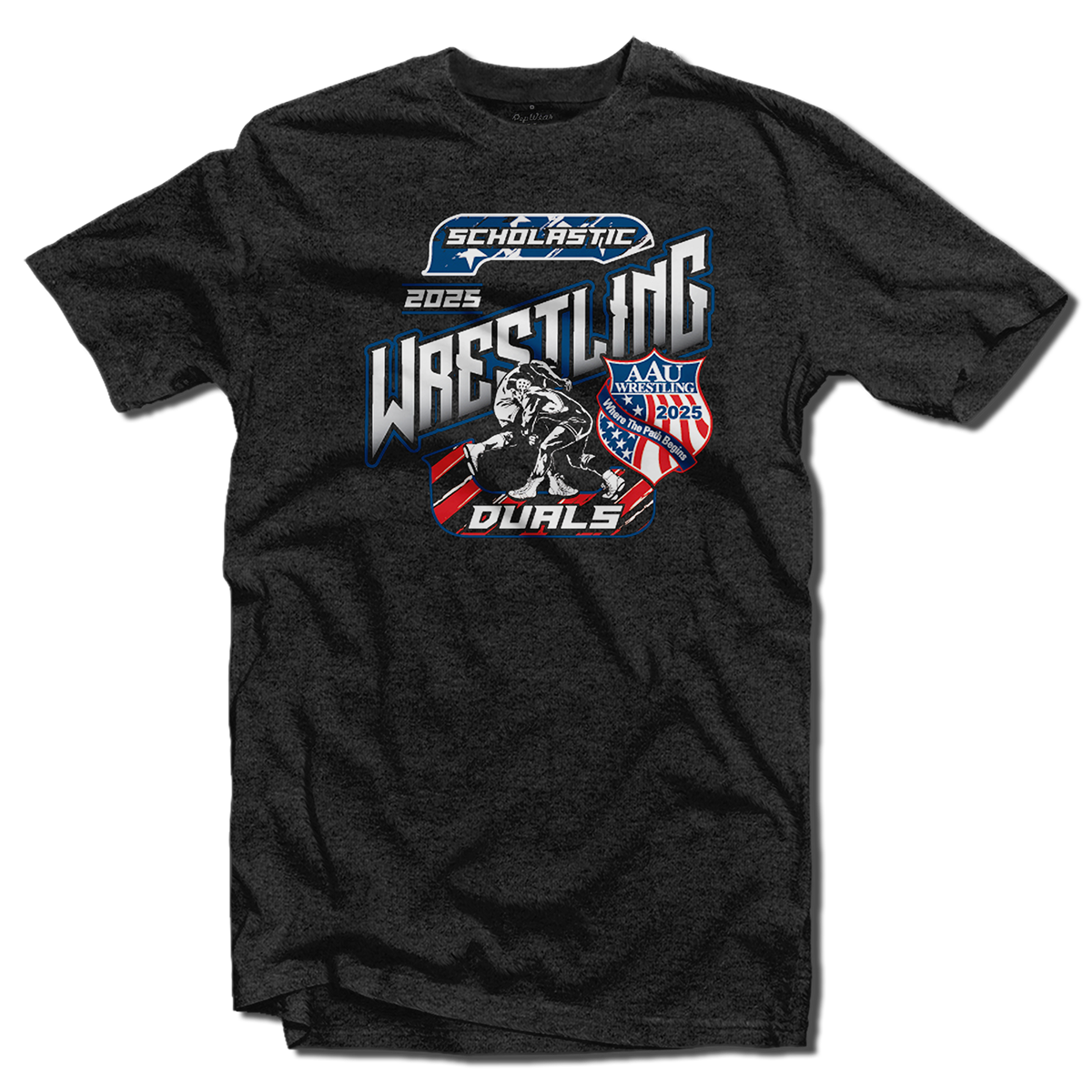 2025 AAU Wrestling Scholastic Duals T-Shirt