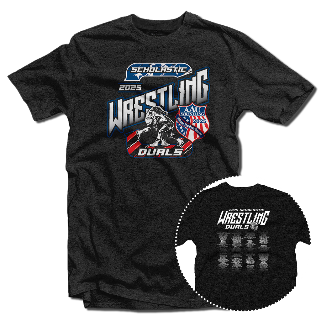 2025 AAU Wrestling Scholastic Duals T-Shirt
