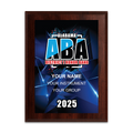 2025 Alabama ABA District I Honor Band 6x8 Plaque