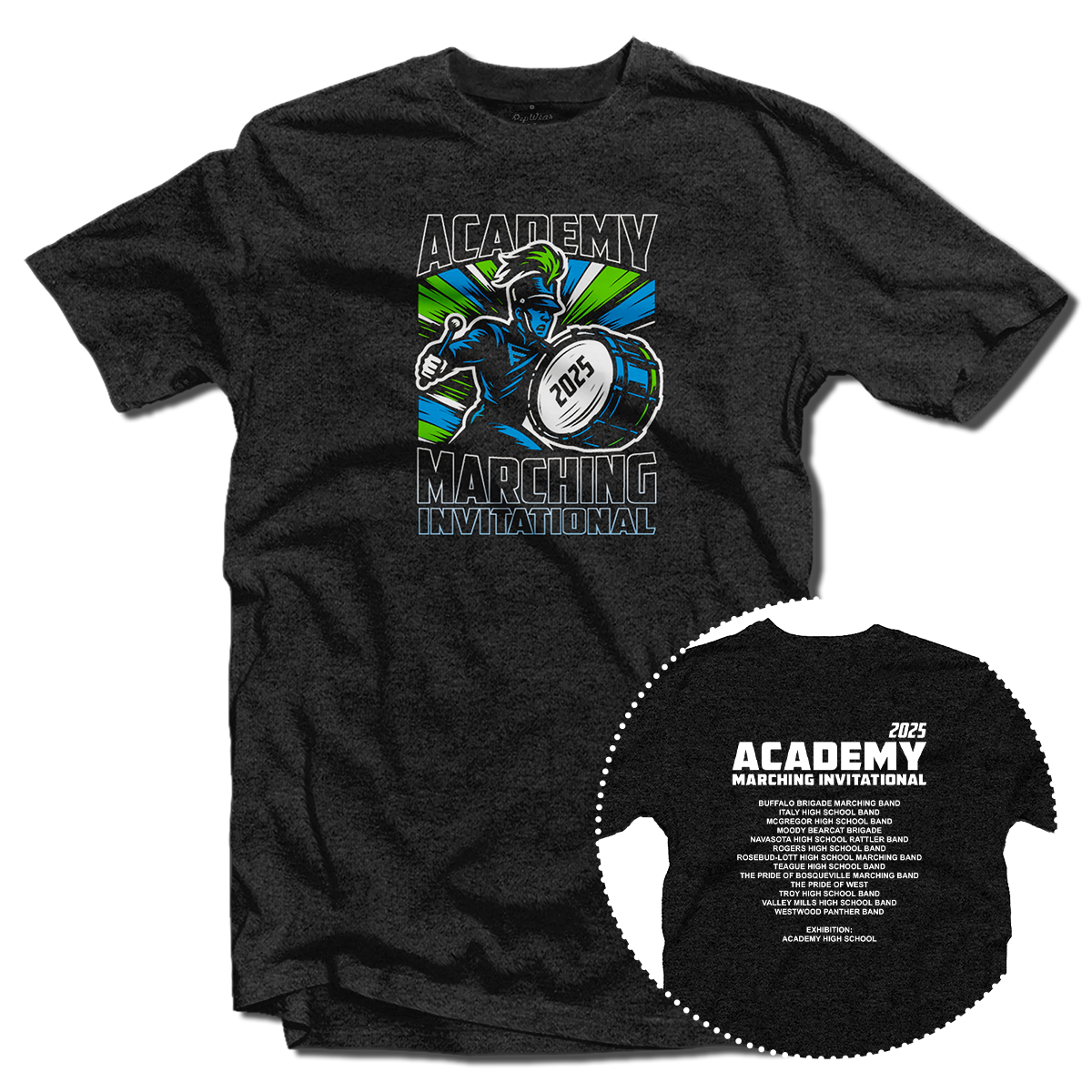 2025 Academy Marching Invitational T-Shirt