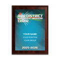 2025-2026 Northwest Missouri All-District Choir 6x8 Plaque