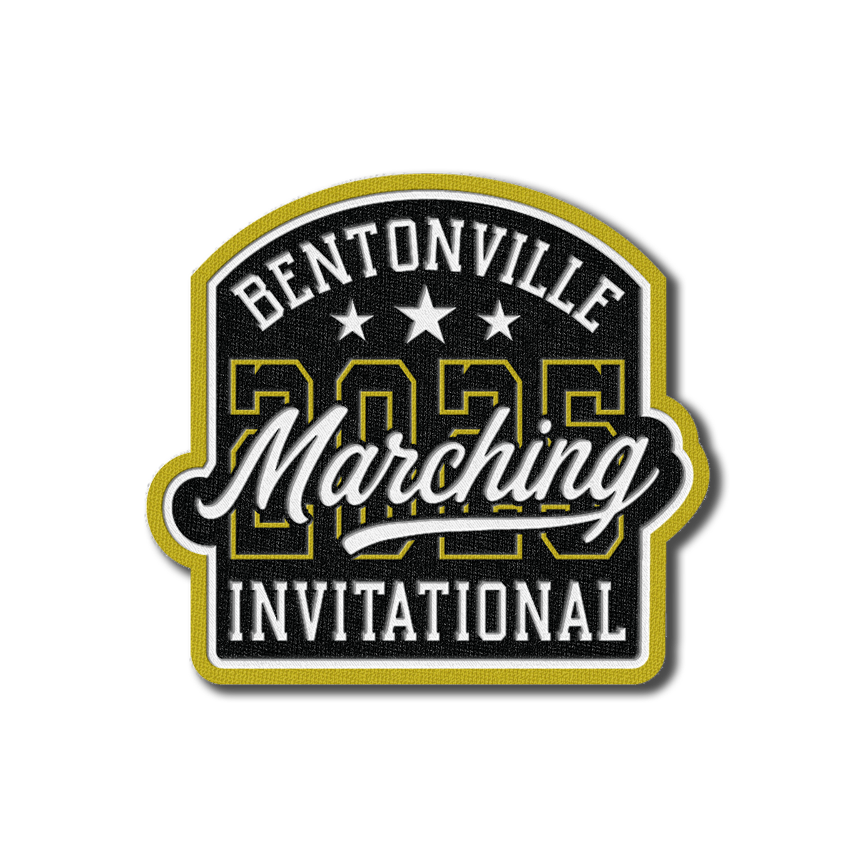 2025 Bentonville Marching Invitational Patch