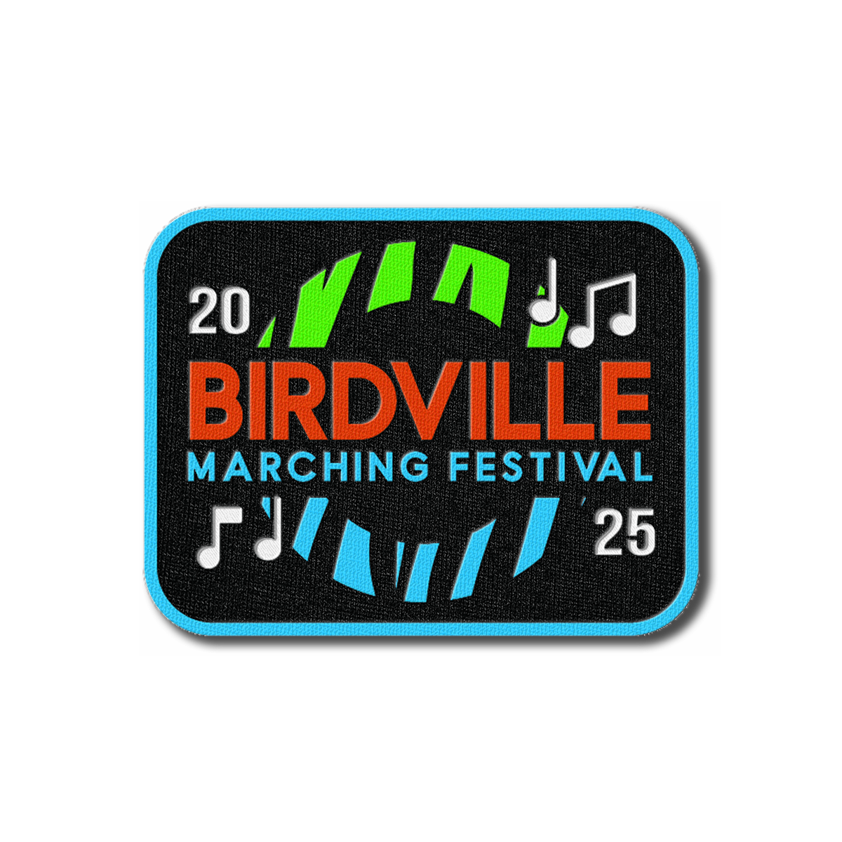 2025 Birdville Marching Festival Patch
