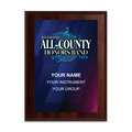 2025 Broward All-County Honor Band 6x8 Plaque