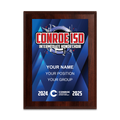2024-2025 Conroe ISD Honor Choir 6x8 Plaque