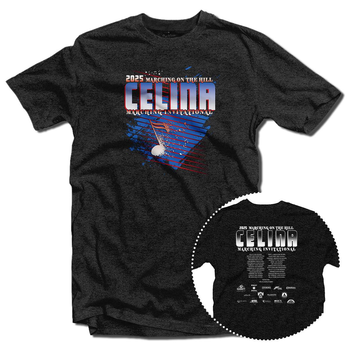 2025 Celina Marching Invitational T-Shirt