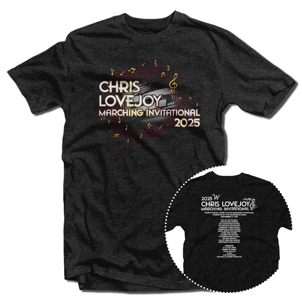 2025 Chris Lovejoy Marching Invitational T-Shirt