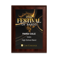 2025 Kanawha All-County Band Festival 6x8 Plaque