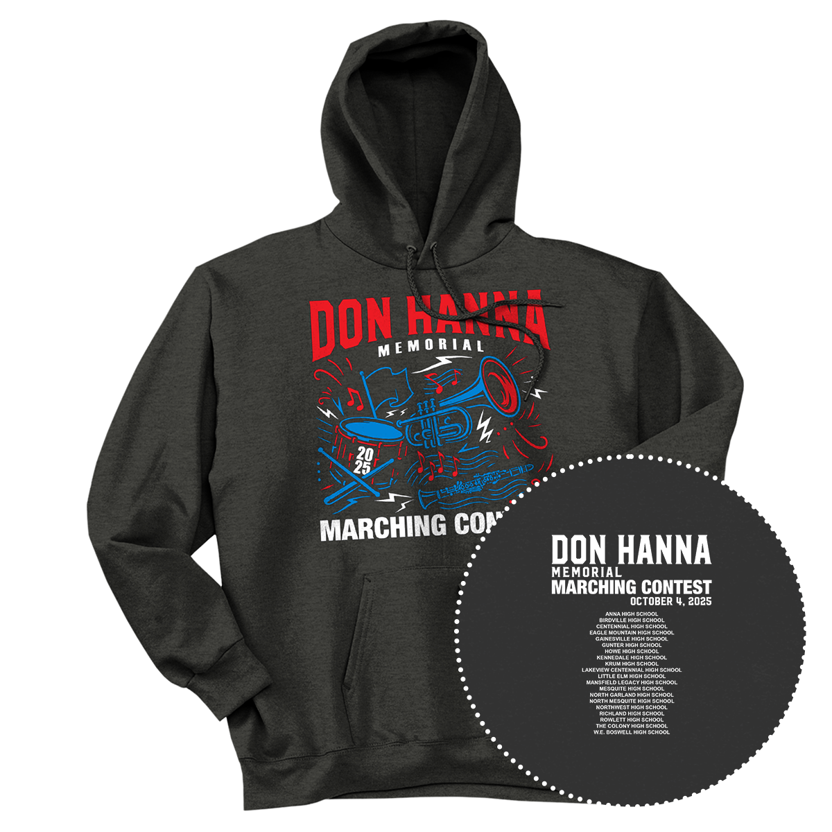 2025 Don Hanna Memorial Marching Contest Hoodie