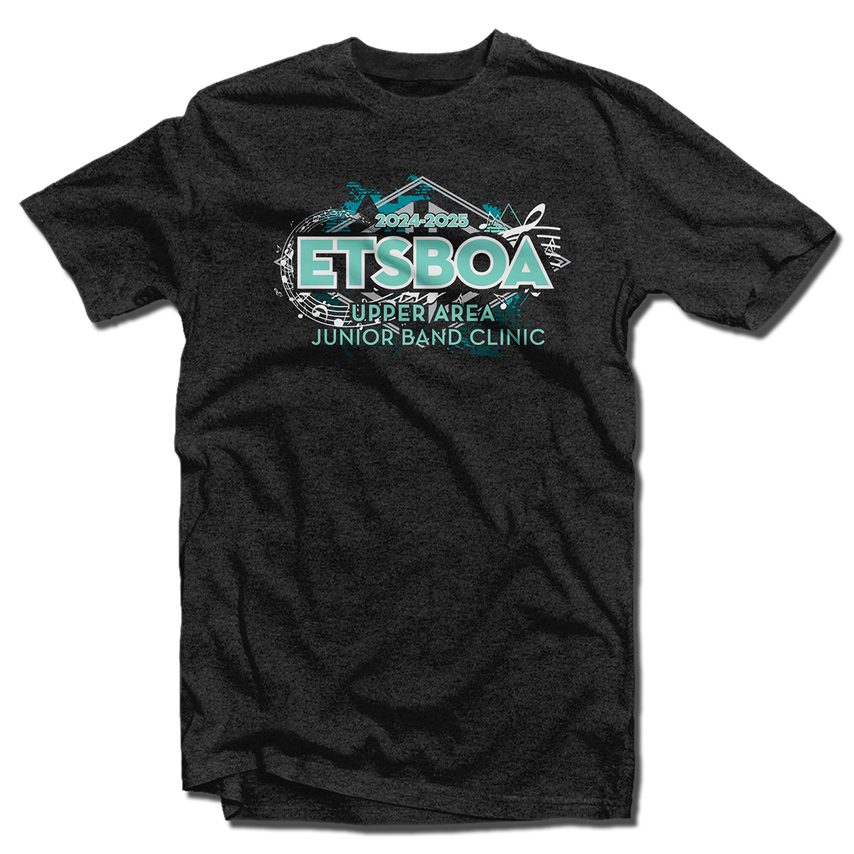 2024-2025 ETSBOA Upper Area Junior Band Clinic T-Shirt