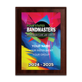 2024-2025 Four States Bandmasters Association 6x8 Plaque