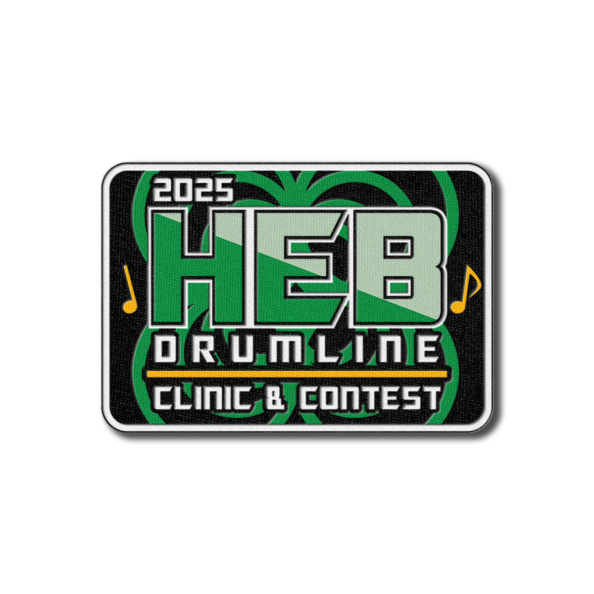 2025 HEB Drumline Contest Patch