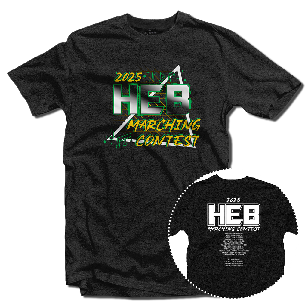 2025 HEB Marching Band Contest T-Shirt