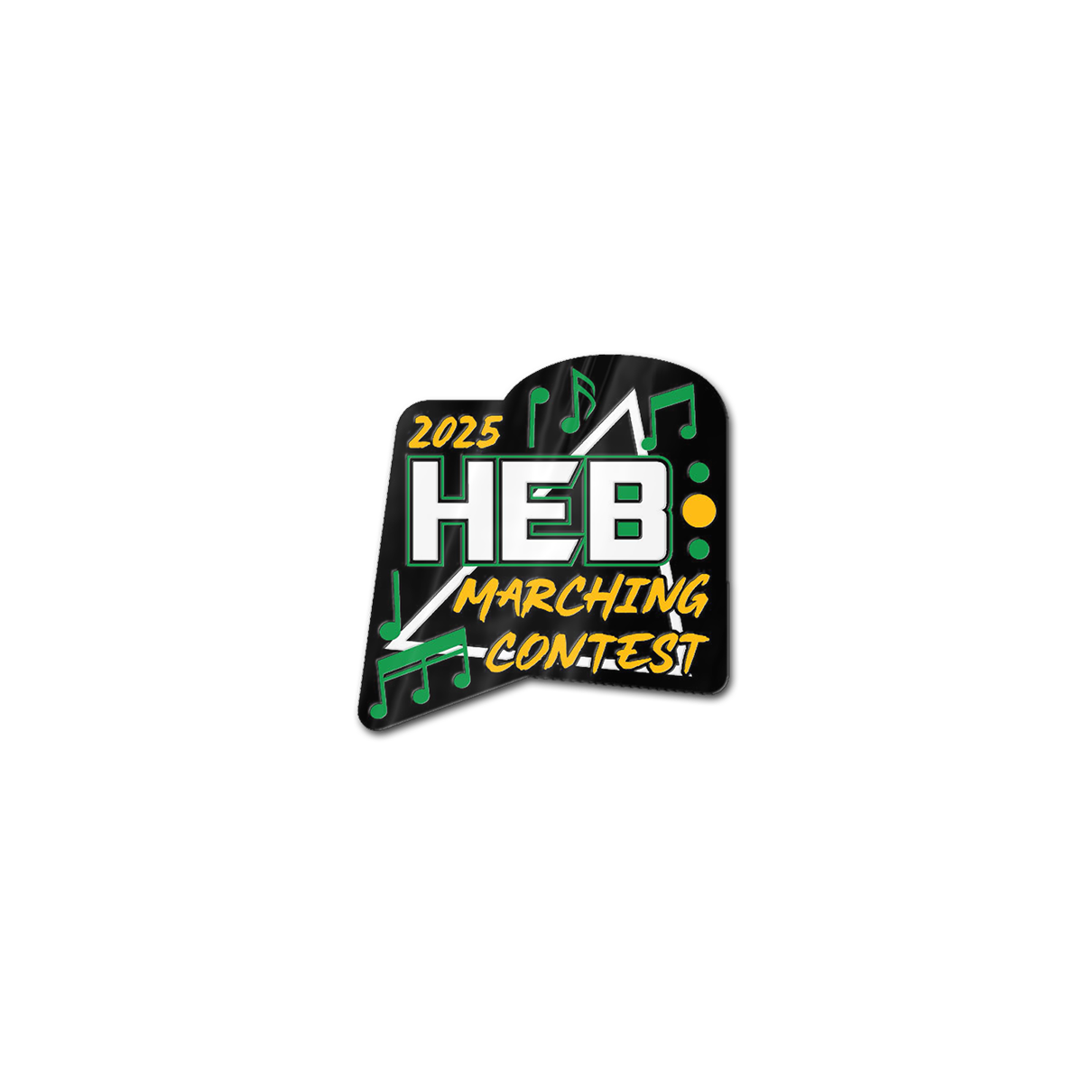 2025 HEB Marching Band Contest Pin