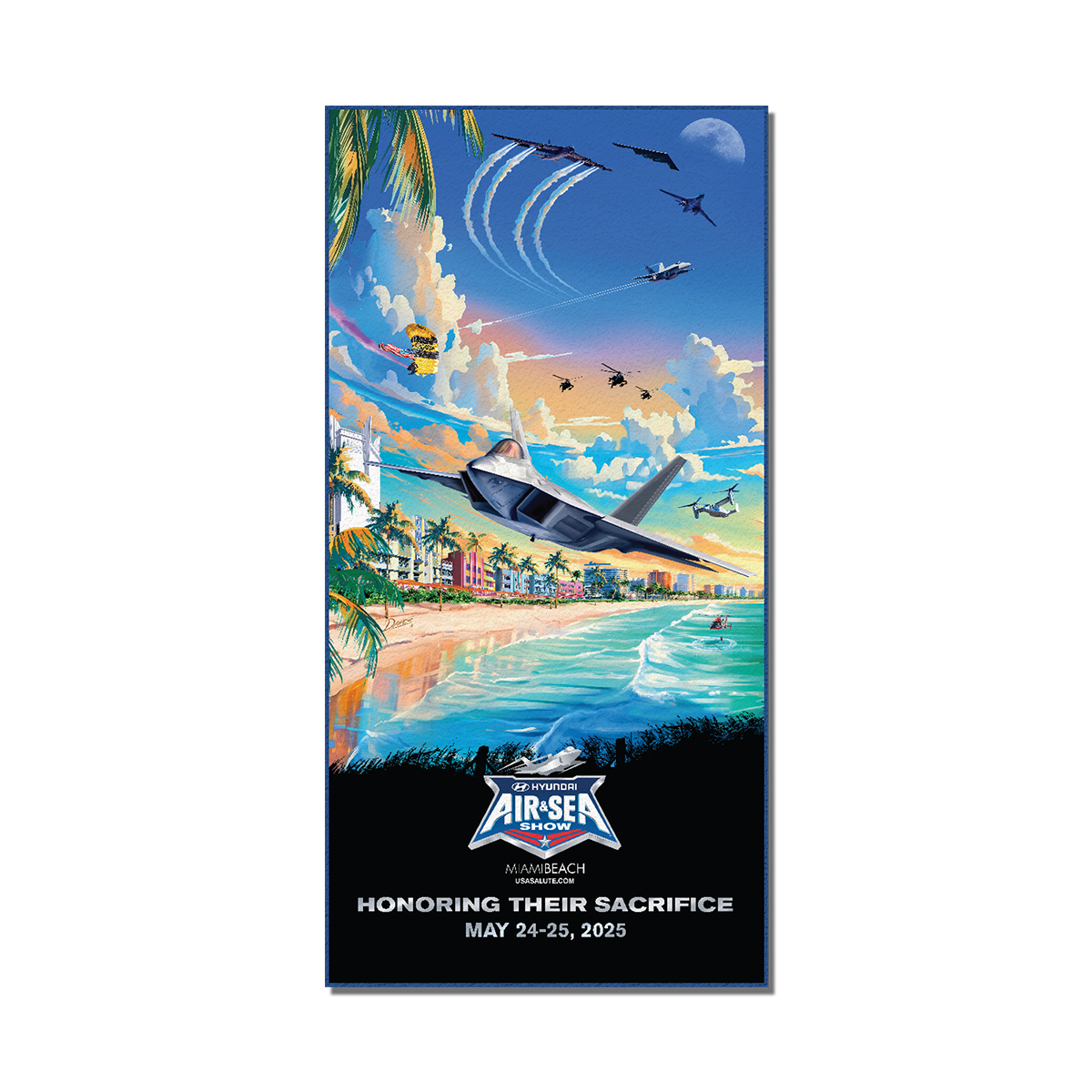 Hyundai Air & Sea Show Towel
