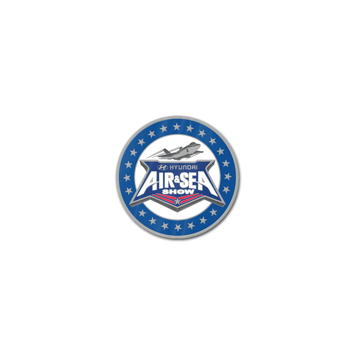 Hyundai Air & Sea Show Challenge Coin