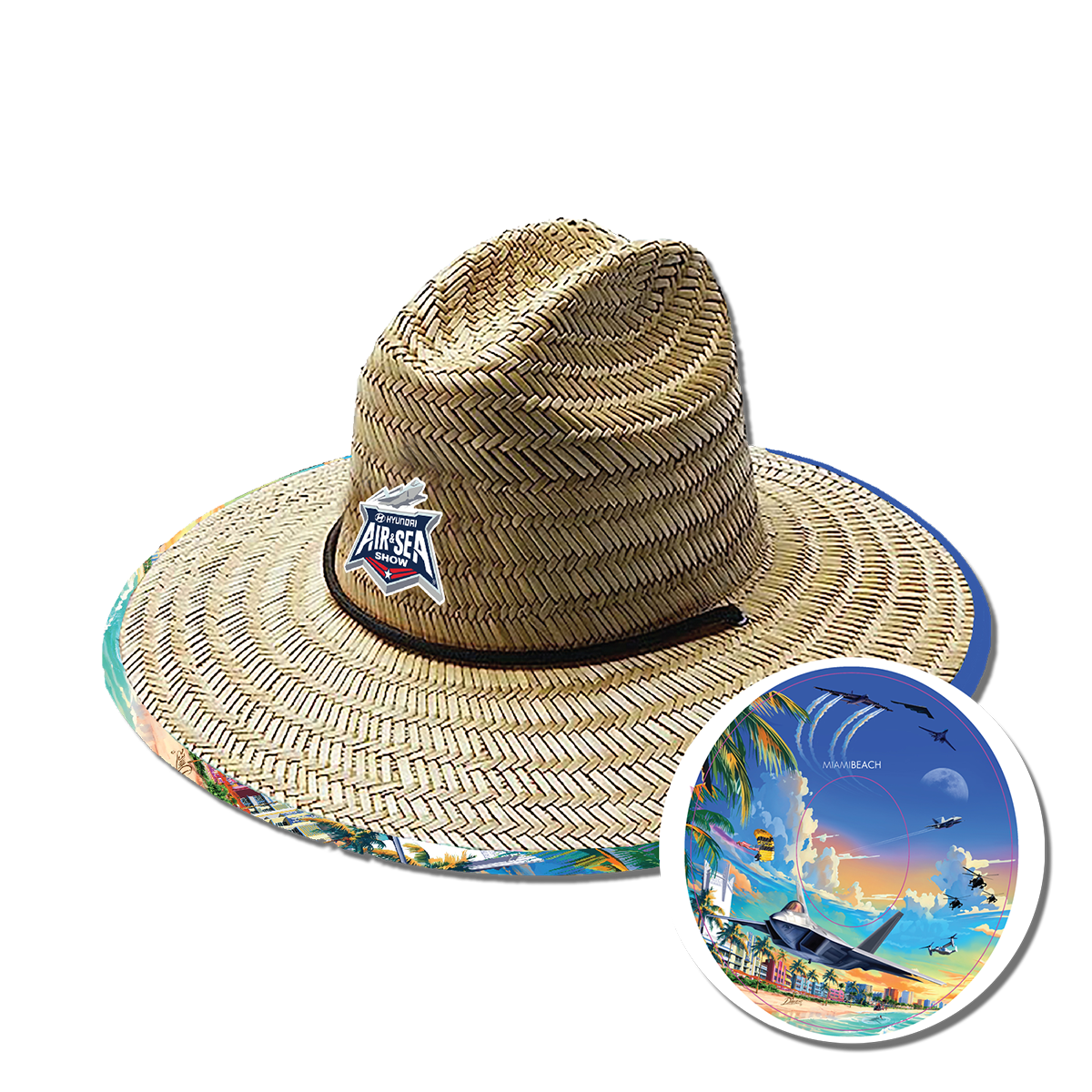 Hyundai Air & Sea Show Straw Hat