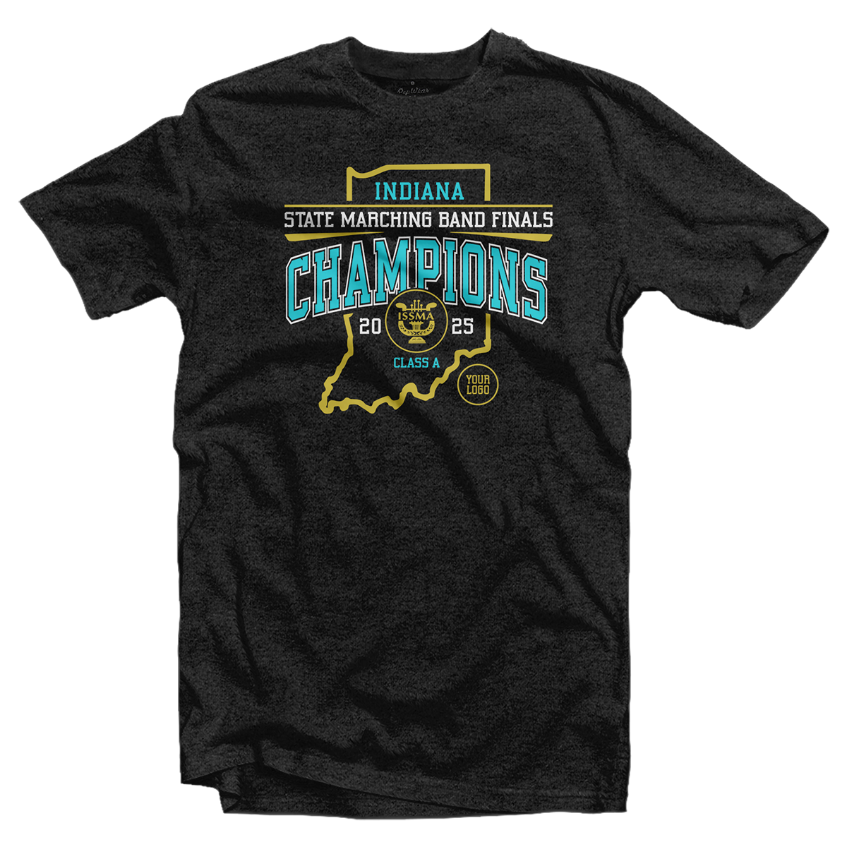 Class A CHAMPION: 2025 ISSMA State Marching Band Finals T-Shirt