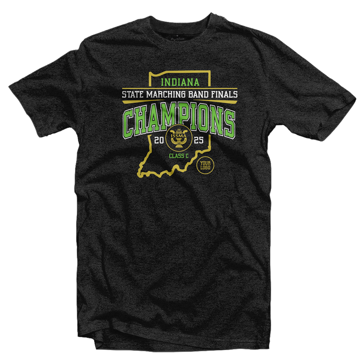 Class C CHAMPION: 2025 ISSMA State Marching Band Finals T-Shirt