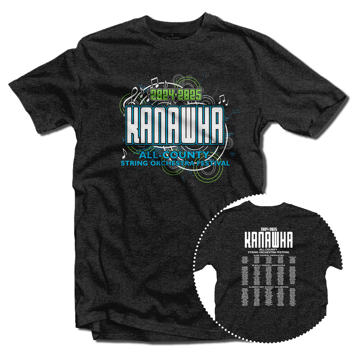 2025 Kanawha All-County Orchestra Festival T-Shirt