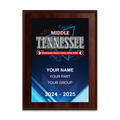 2024-2025 Middle Tennessee Freshman Honor Choir 6x8 Plaque