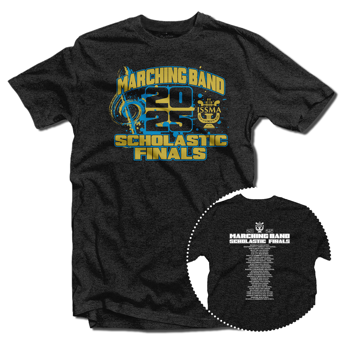 2025 ISSMA Scholastic Marching Band Finals T-Shirt