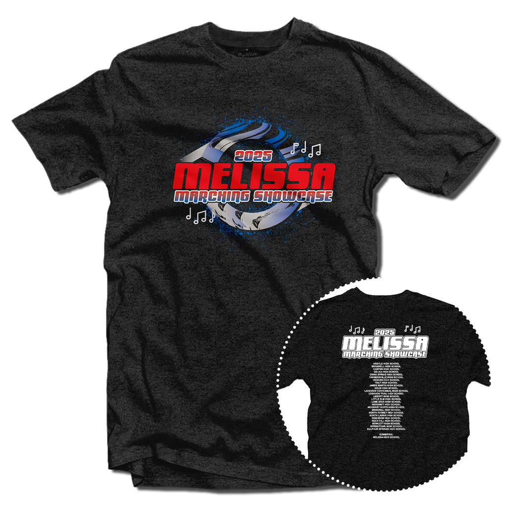 2025 Melissa Marching Showcase T-Shirt