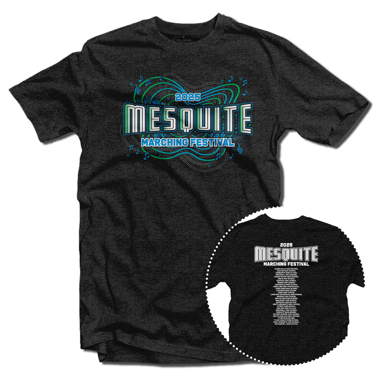 2025 Mesquite Marching Festival  T-Shirt