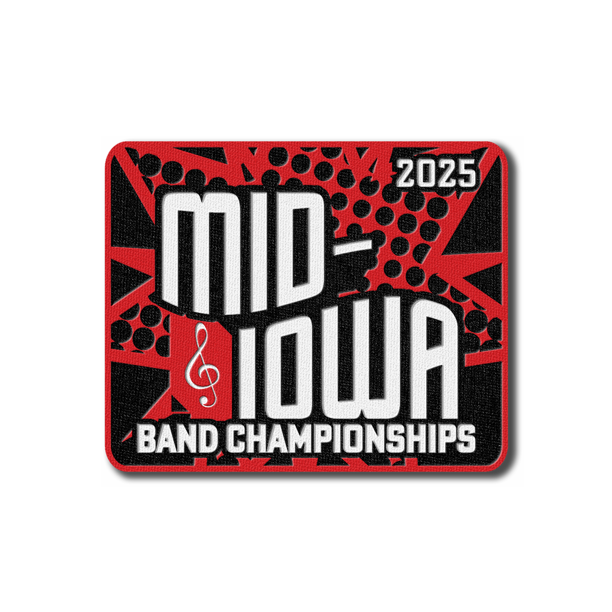2025 Mid-Iowa Band Championships Patch