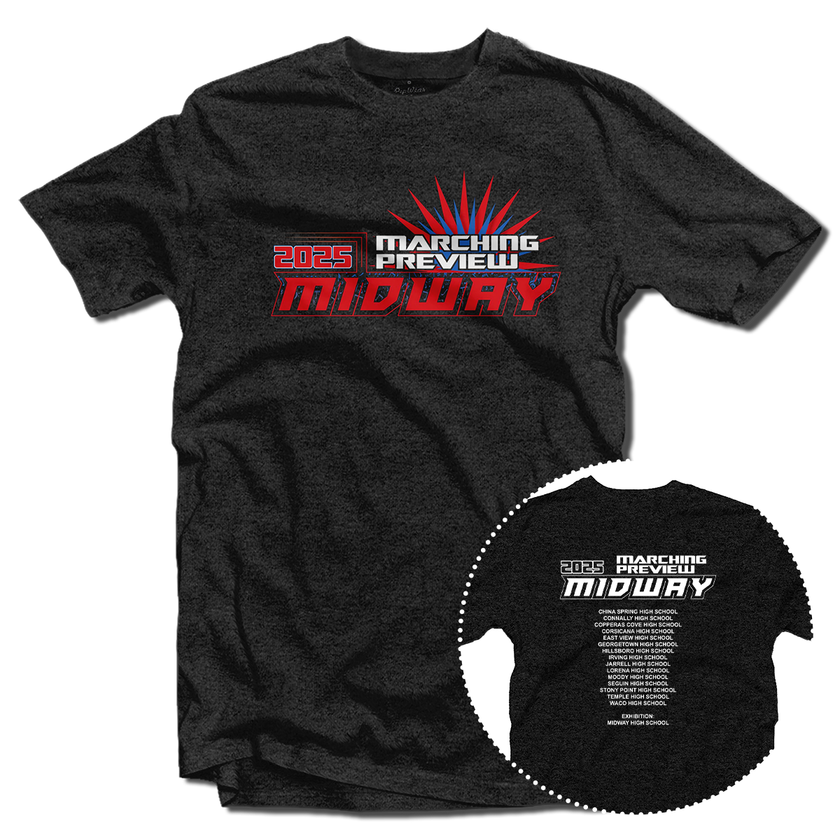 2025 Midway Marching Preview T-Shirt