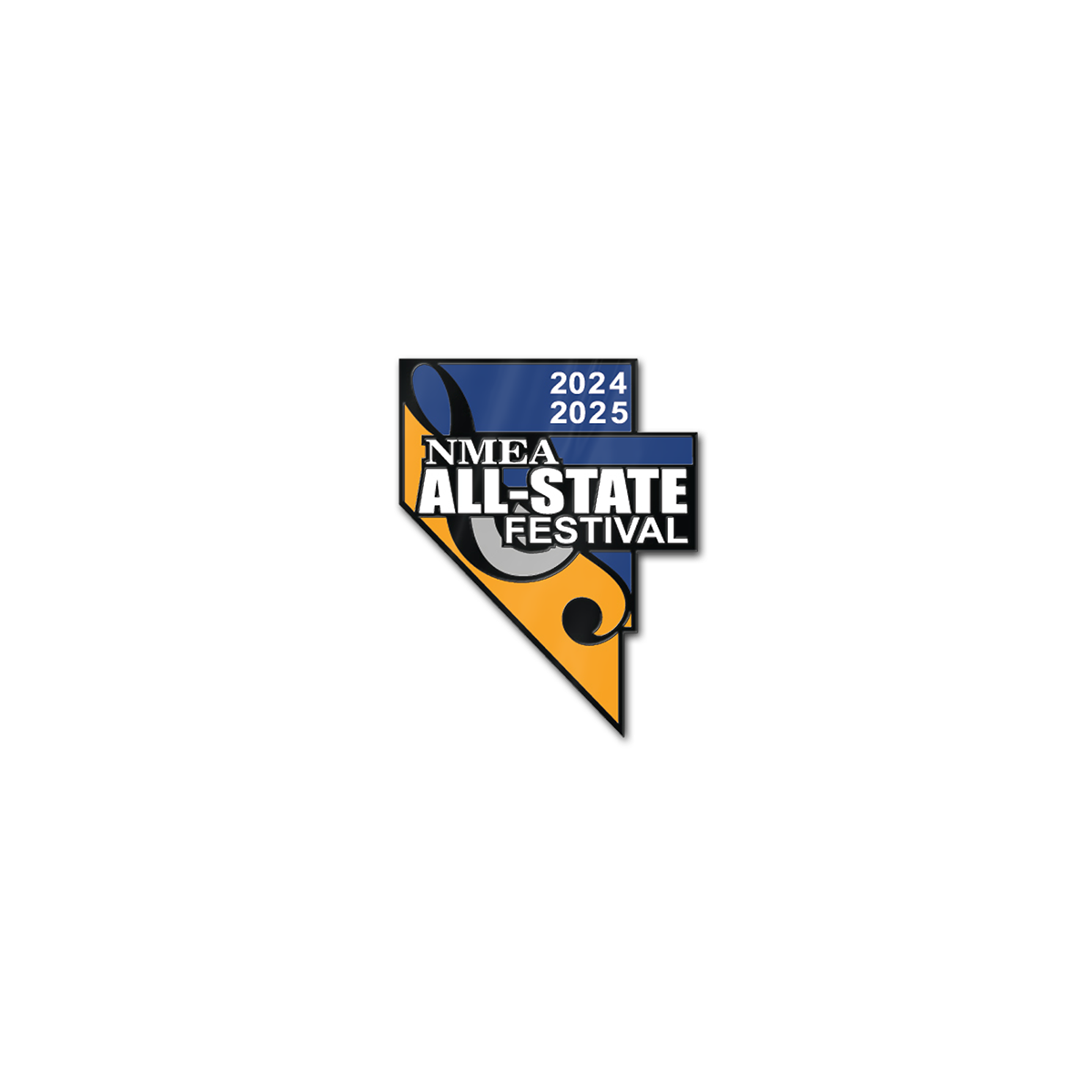 2024-2025 NMEA (Nevada) All-State Pin