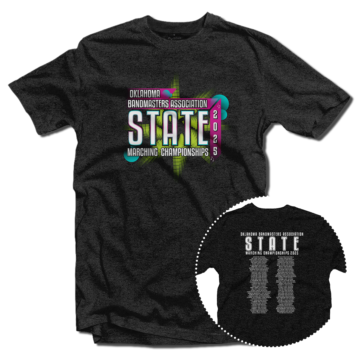 2025 OBA State Marching Band Championships T-Shirt