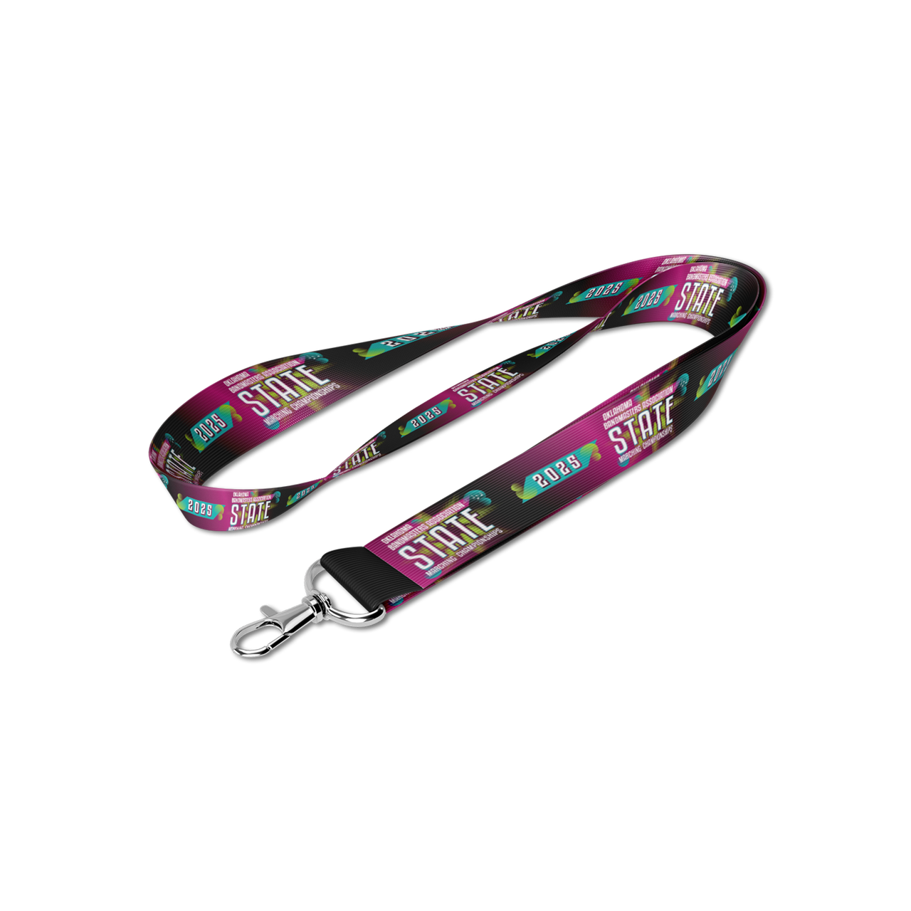 2025 OBA State Marching Band Championships Lanyard