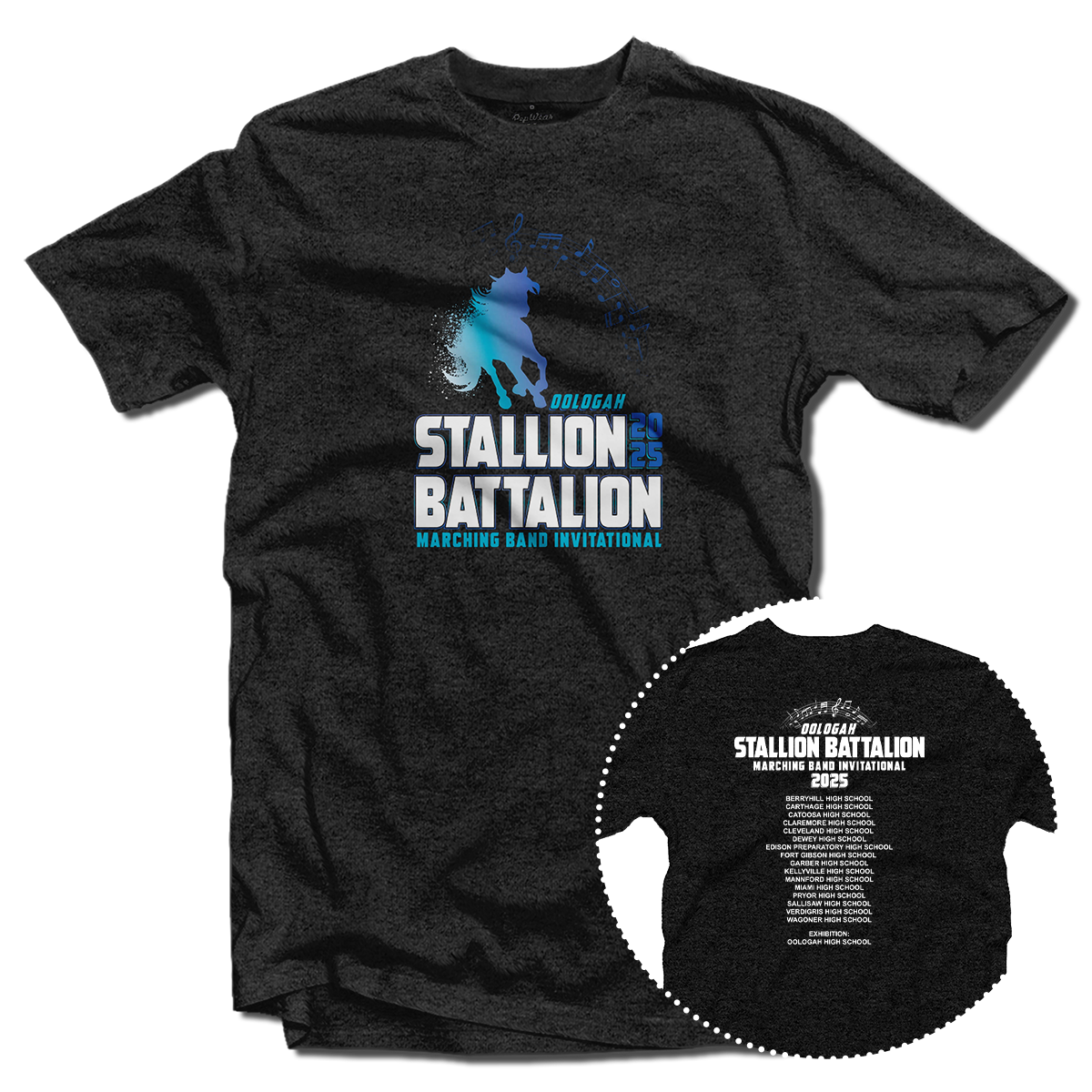 2025 Stallion Battalion Marching Band Invitational T-Shirt