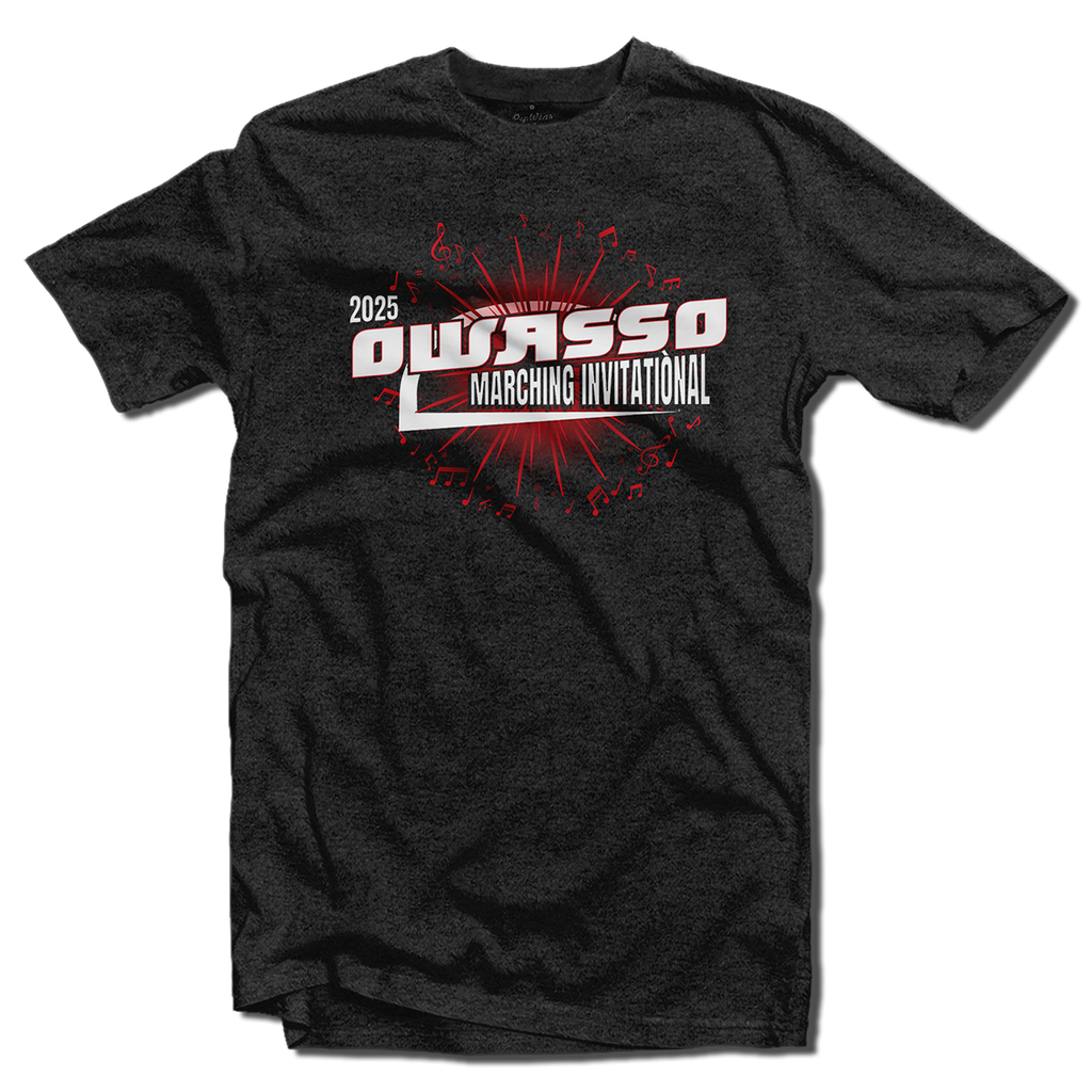 2025 Owasso Invitational Marching Contest T-Shirt