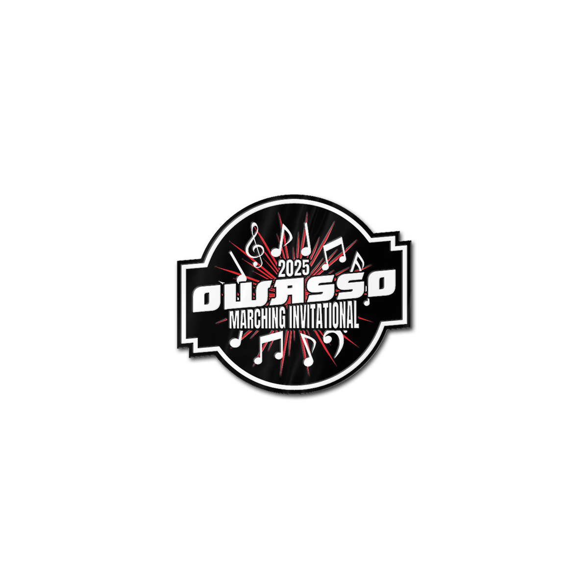 2025 Owasso Invitational Marching Contest Pin