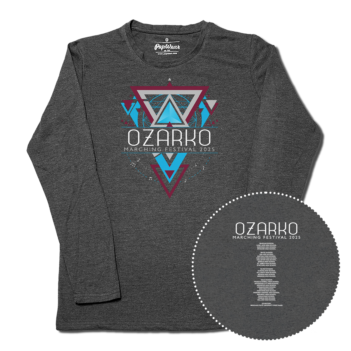 2025 Ozarko Marching Festival Long Sleeve